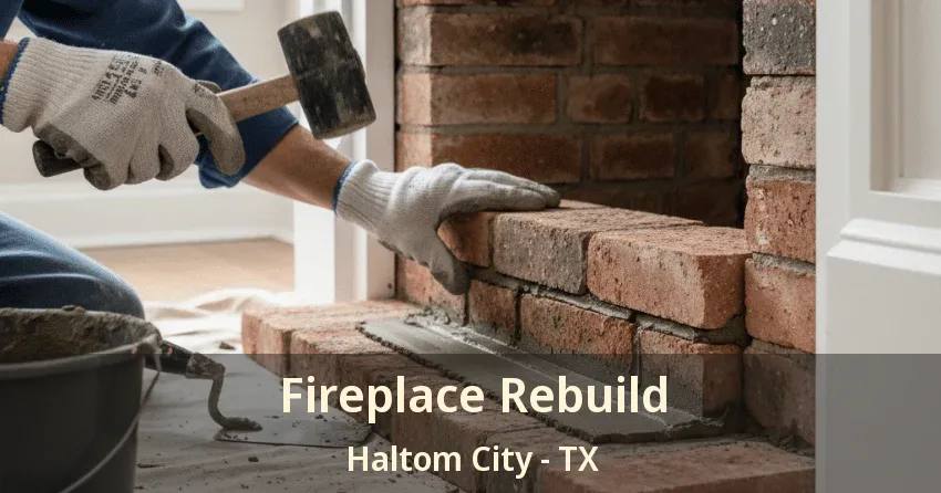 Fireplace Rebuild Haltom City - TX
