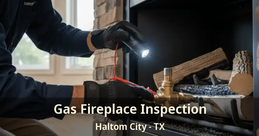 Gas Fireplace Inspection Haltom City - TX