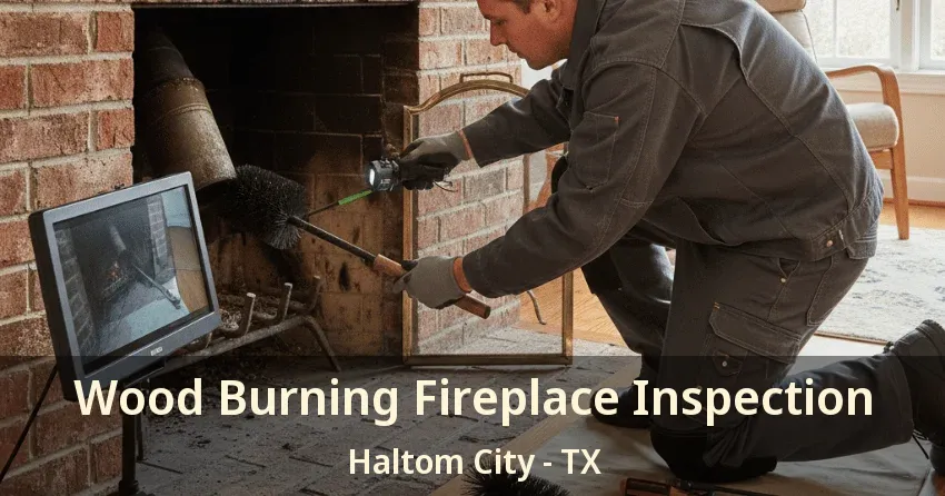 Wood Burning Fireplace Inspection Haltom City - TX